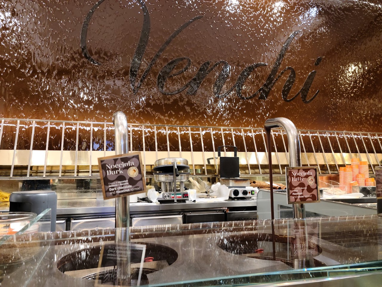Chocolate Waterfall Rome
